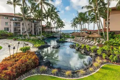 Image de Oceanfront resort, villa de deux chambres à Marriott Waiohai. Toutes les semaines, les meilleurs tarifs!