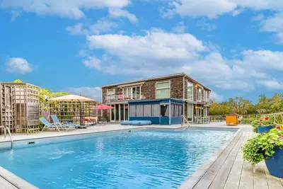 Image de Maison design dans la réserve naturelle des dunes - Promenade jusqu'à Ocean Beach