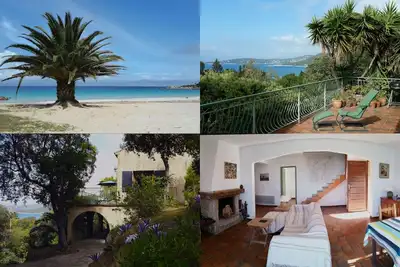 Image de Maison avec jardin 1250 m2, située à Verghia, Plage d'Argent (Mare e Sole)