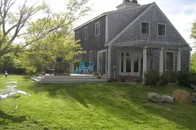 Image de Block Island maison isolée, Près Rhodmans creux