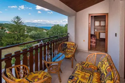 Image de Appartement de vacances avec balcon et vue sur la mer