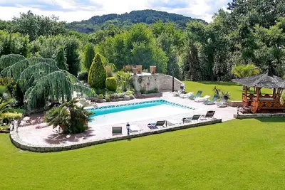 Image de L'Oasis de Boisset : Mas 5*, 3 min Anduze, Piscine privative chauffée, 10\/12 per