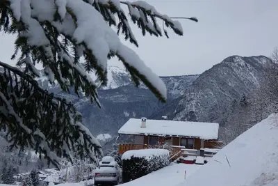 Image de Chalet Lac Annecy spa wifi parking vue panoramique montagne domaine du fraizier