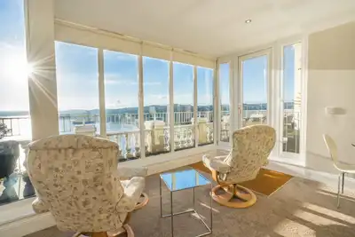 Appartement 1 chambre avec vue sur la mer et balcon