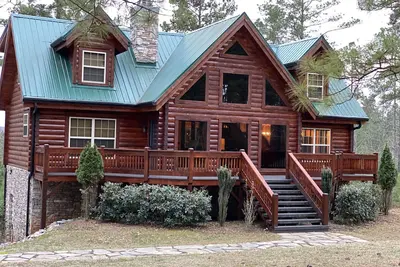 Image de Confortable cabine familiale sur 4. 5 acres