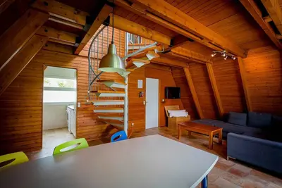 Image de Bungalow avec terrasse et chauffage