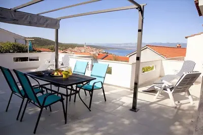 Image de Appartement de vacances avec une vue magnifique sur la mer