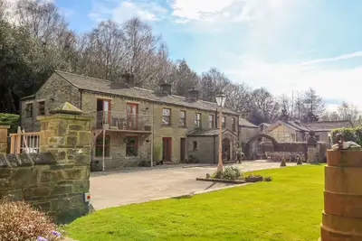 Image de Woodbottom Farm, animaux de compagnie, avec feu ouvert à Meltham, Réf. 1003786
