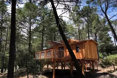 Image de Cottage Perchée Robinson -2 chambres (2 adultes + 2 enfants) 2 à 4 personnes - 2 pers. inclus dans le tarif