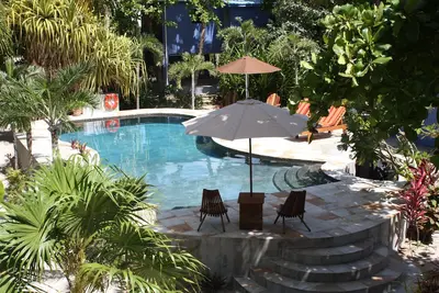 Image de Suite Ă une chambre face Ă la mer sur Ambergris Caye