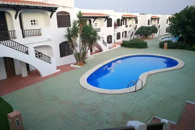 Image de Appartement confortable avec terrasse Ă Son Parc.