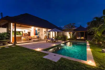 Image de Villa balinaise moderne 3 chambres à Canggu - Kerobokan