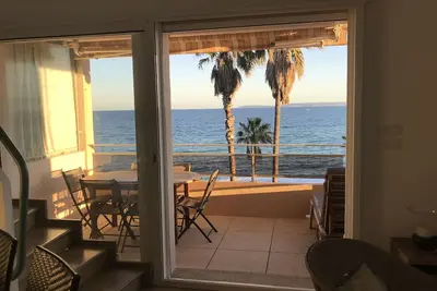 Image de En bord de mer, vue magnifique à 180° bel appartement de 80m2, 3 chambres.