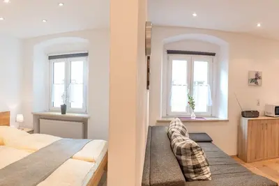Image de Application moderne. avec jardin au milieu de Ratisbonne - Wi-Fi gratuit