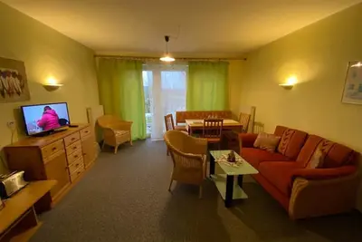 Image de Appartement sans barrières et accessible en fauteuil roulant de 30 m² avec terrasse