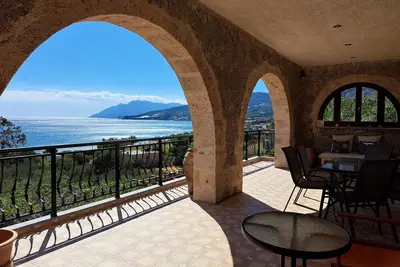 Image de Directement sur la mer, vue fantastique sur la mer - Maison de vacances Keratokampos, Crète