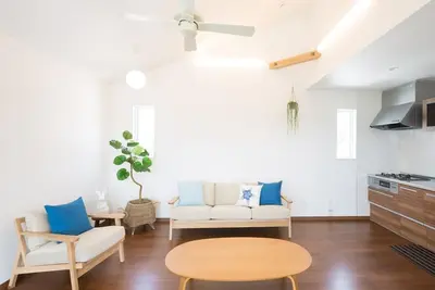 Image de Piscine disponible à l'hôtel jumeau (2 minutes à pied). Villa 2ldk90㎡ avec jardin.