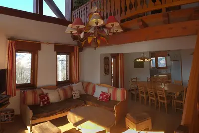 Image de Appart. Edelweiss 12 pers. _Chalet Darentasia/ 5mn des pistes avec le funiculaire