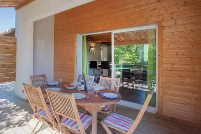 Image de Le Maquis plage -Villa 3 chambres 8 pers - Wifi - Piscine chauffée - Plage à 100m