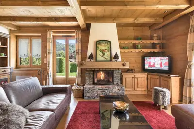 Image de Appartement 4 pièces avec terrasse, jardin et parking - Megève Coin, proche centre et pistes