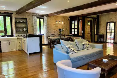 Ce gîte est situé dans un petit coin de paradis dans son propre hameau