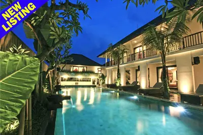 Image de Villa neuve de 7 chambres avec salle de Dj et bar, Canggu;