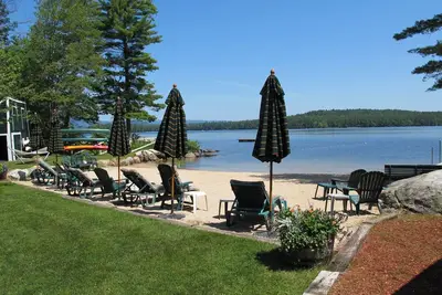 Image de Les bouleaux aux camps de Gilmore sur le lac Kezar