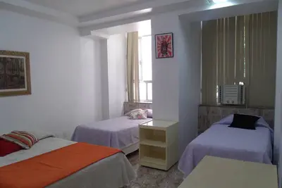 Image de Belle chambre et chambre dans le centre de Rio