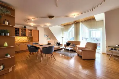 Image de Haus Elbe I Appartement 40, non fumeur, WiFi, ascenseur, chaise de plage sur la plage (en saison)
