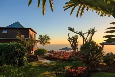 Image de Elégant polynésienne Kona Coffee Estate Au Coeur de Holualoa-pied de la ville!