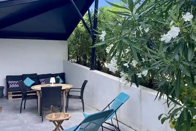 Image de Plages et golf superbe appartement indépendant classé.