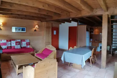 Image de Chalet 10 pers. , terrasse, cheminée à Pra-Loup