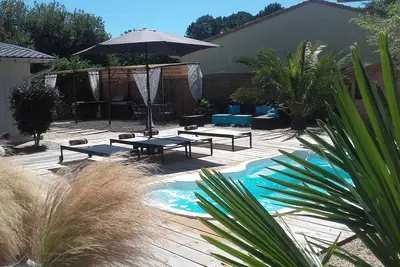 Image de Maison de charme 8 pers, Piscine Balneo chauffée
