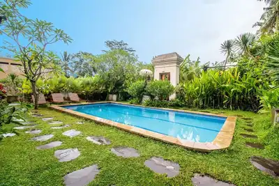 Image de Villa 3 Br avec piscine et vue sur le champ de riz # 309