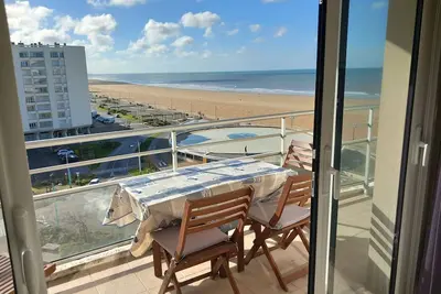 Image de Appartement 2 chambres avec Wi-Fi, vue mer, proche plage à Saint-Jean-de-Monts