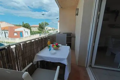Image de T2 Ă 200m de la plage avec balcon avec Wifi