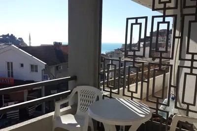Chambre familiale avec balcon vue mer