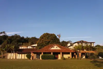 Image de Maison à la ferme avec une vue magnifique sur la Pedra Grande de Atibaia.