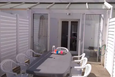 Image de Maison mitoyenne pour 6 à 8 personnes à 500m de la plage