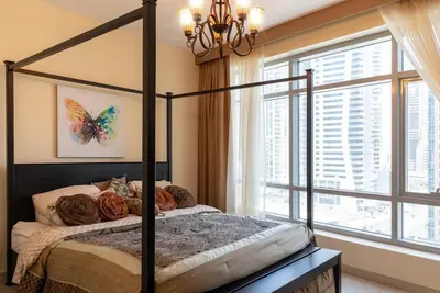 Image de Luxe sur la marina de Dubaï