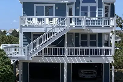 Image de Nouveau sur le marché! Reserve maintenant! Nags Head Oceanside 5 Bd / 3 Ba Maison, 12 personnes
