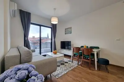 Image de Un appartement avec une chambre