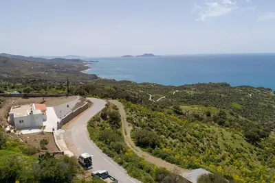 Image de Vue de Natassa - Vue spectaculaire sur la mer au milieu de la nature