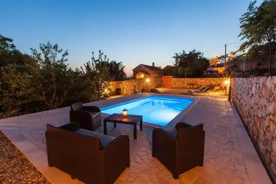 Image de Maison de vacances Grižane pour 2 - 6 personnes avec 3 chambres à coucher - Maison de vacances
