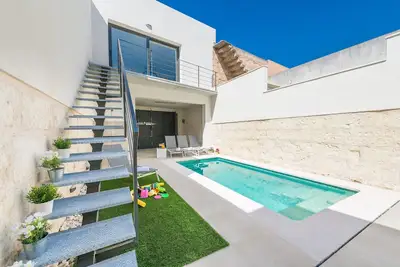 Image de Ca Na Foc - Modern vacation home with private pool in traditional town. Free WiFi