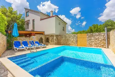 Image de Appartement de vacances Grižane pour 2 - 7 personnes avec 2 chambres à coucher - Appartement de vaca