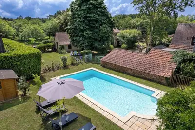 Image de Tremolat. Gîte et grange pittoresques, piscine. Parfait pour les grands groupes