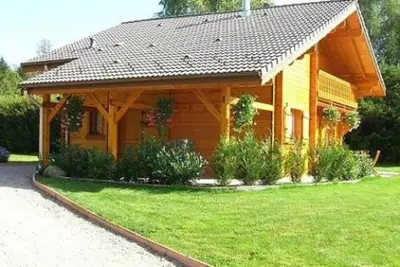 Image de Chalet Bois Massif Avec Sauna Balneo Wifi