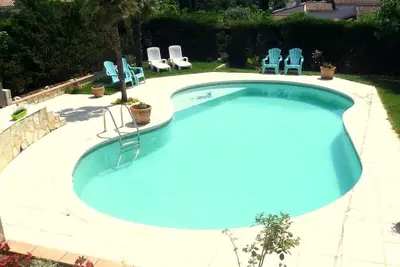 Image de Magnifique appartement 3 étoiles dans villa proche Cannes, Airco-Wifi-Jardin-Bbq