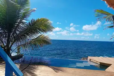 Image de Magnificent one-bedroom apartment - 80m2, private pool Terrasse, deck on Océan